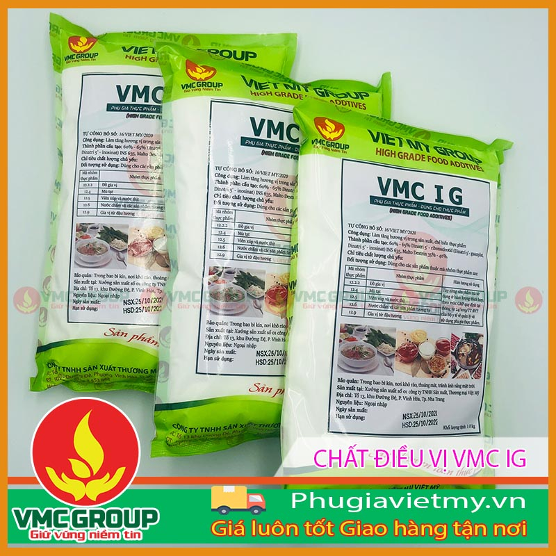VMC IG TẠO VỊ NGỌT CHO NƯỚC DÙNG THAY THẾ MÌ CHÍNH