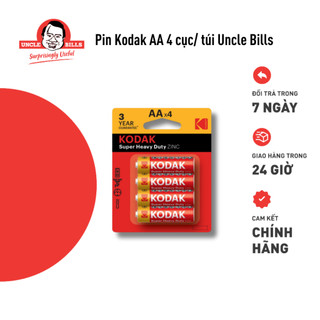 Pin kodak aa 4 cục/ túi uncle bills ib0118