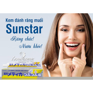 [FREESHIP] KEM ĐÁNH RĂNG MUỐI SUNSTAR 170gr NHẬT BẢN