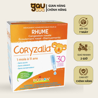 Muối Coryzalia đồng căn vi lượng cho bé từ 1 tháng đến 11 tuổi của Canada -Gauinfa