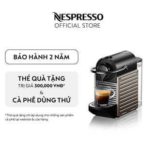 Máy pha cà phê viên nén Nespresso Pixie Đen