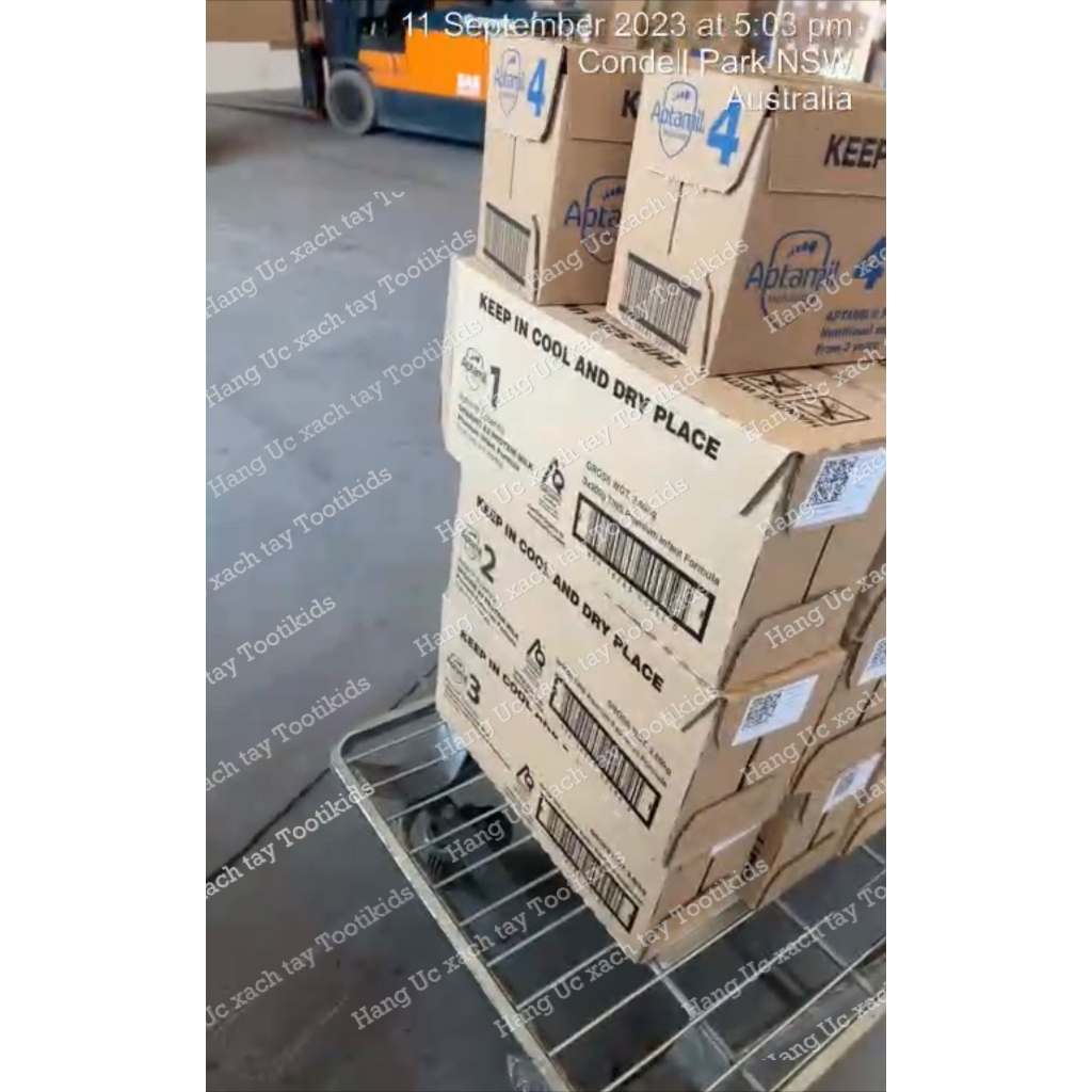 Aptamil Essensis Úc đủ số 1,2,3,4