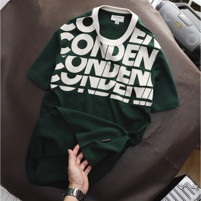 Áo thun nam ICONDENIM Hidden Name chất Premium Cotton cao cấp mịn mát - ATID0200