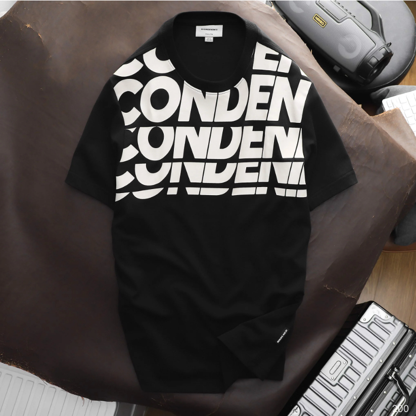 Áo thun nam ICONDENIM Hidden Name chất Premium Cotton cao cấp mịn mát - ATID0200