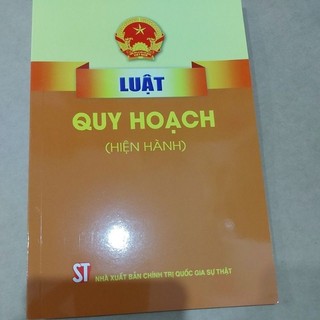 Sách - Luật quy hoạch