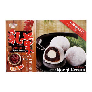 Bánh mochi đậu đỏ kem - red bean mochi cream