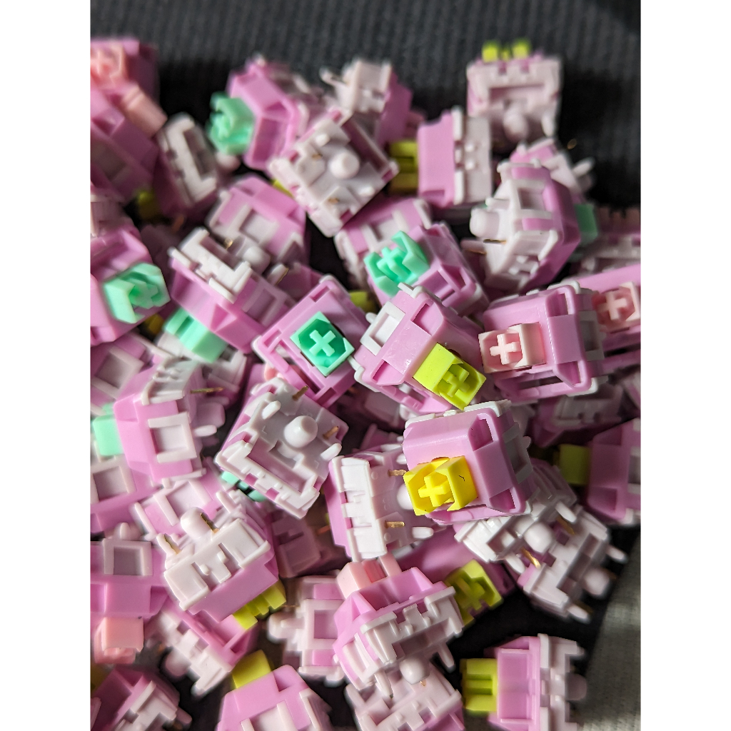 HMX Rainbow V2 | Switch HMX Rainbow V2 Linear | 48G | 5 Pin dùng cho bàn phím cơ