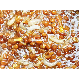 [BÁN GIÁ SỈ] Hạt Me Rim Thốt Nốt Khóm - Hủ 500g - Đặc Sản Bến Tre