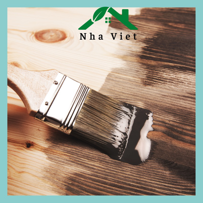 Sơn phủ bóng gỗ nhiều màu gốc Acrylic chống mốc, không mùi, dễ thi công Lotux Topcoat