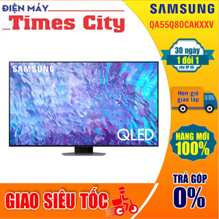 Smart Tivi QLED Samsung 4K 55 inch QA55Q80CAKXXV