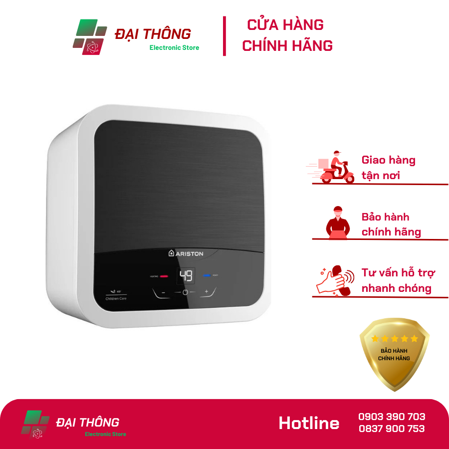 Máy Nước Nóng Ariston Andris2 An2 Lux-D