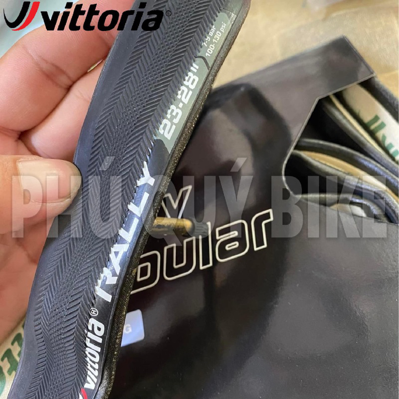 Vỏ Bozo Tubular VITTORIA 700x23c 700x25c THÁO ĐƯỢC KIM VÒI