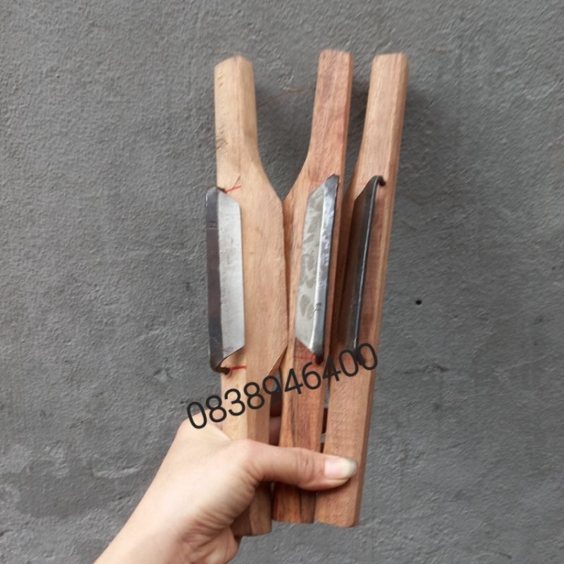 Dao Cạo Bào Vỏ Quế Rèn Thủ Công Siêu Sắc Có Sẵn Cán Tay Cầm Bằng Gỗ Chắc Khỏe