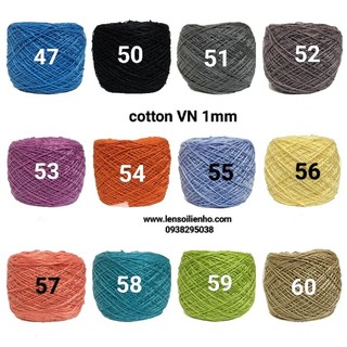 Sợi cotton VN 1mm