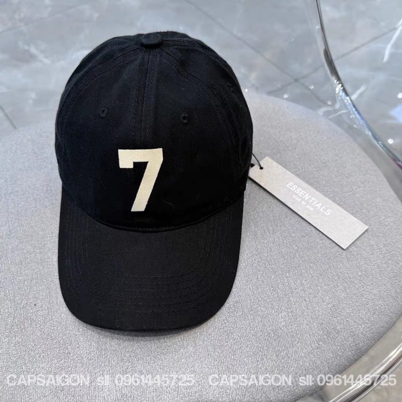 Mũ lưỡi trai CAPSAIGON phom mềm IN 7 basic unisex nam nữ