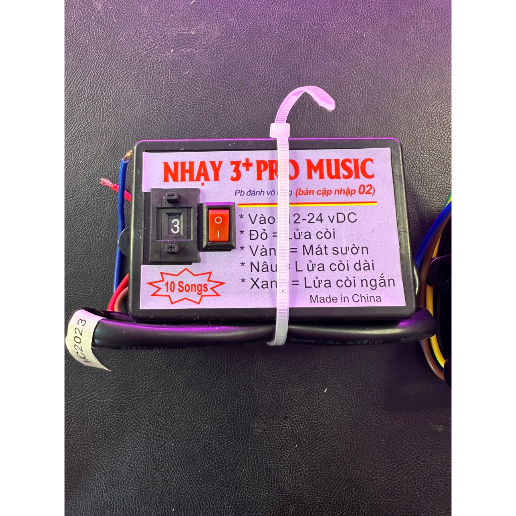 Nhại ô tô nhại 3 pro dùng điện 12v 24v