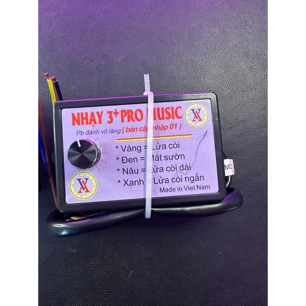 Nhại ô tô nhại 3 pro dùng điện 12v 24v