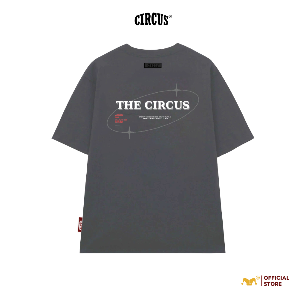 Áo thun unisex oversize Local Brand Circus 100% Cotton - Mã Basic B03