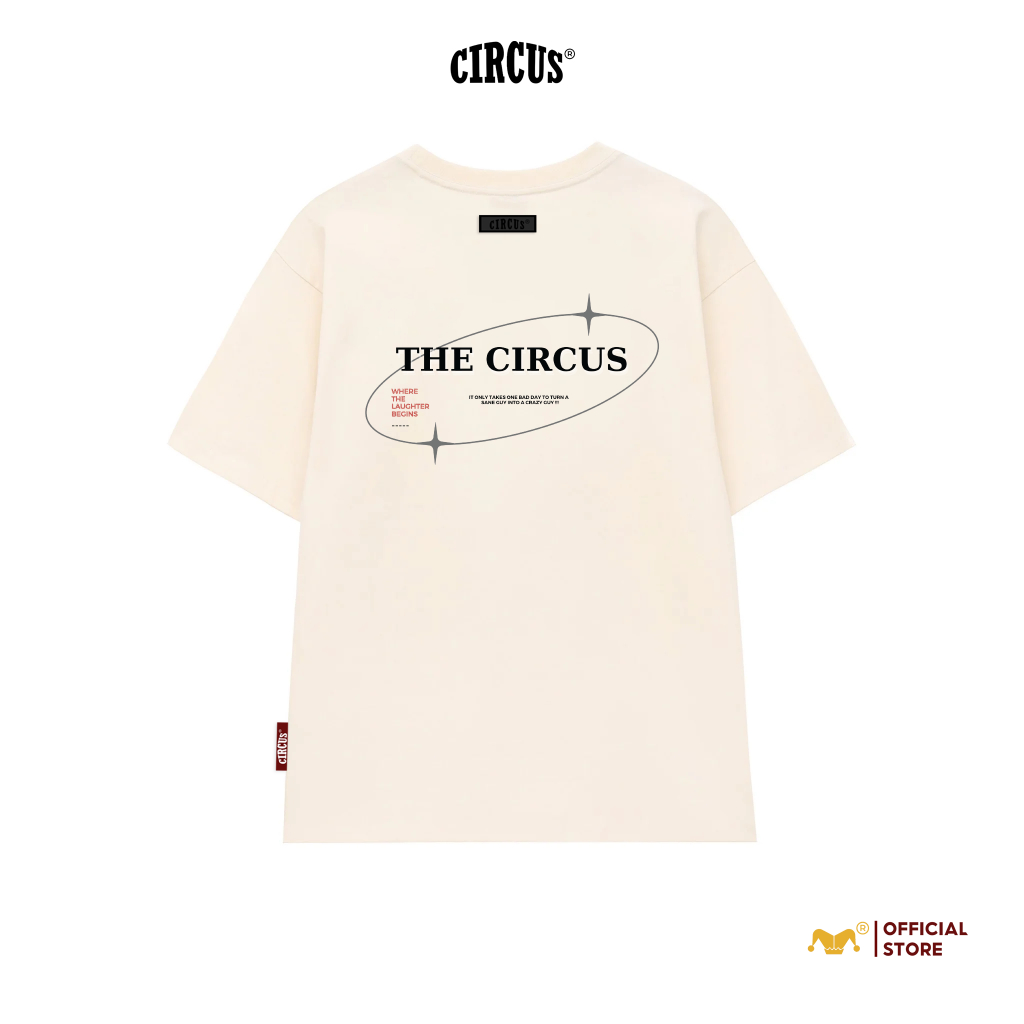 Áo thun unisex oversize Local Brand Circus 100% Cotton - Mã Basic B03