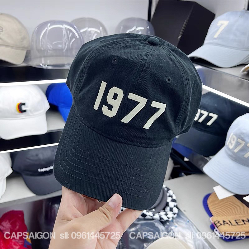 Mũ lưỡi trai CAPSAIGON phom mềm IN 7 basic unisex nam nữ