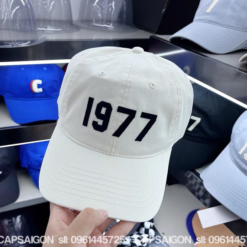 Mũ lưỡi trai CAPSAIGON phom mềm IN 7 basic unisex nam nữ