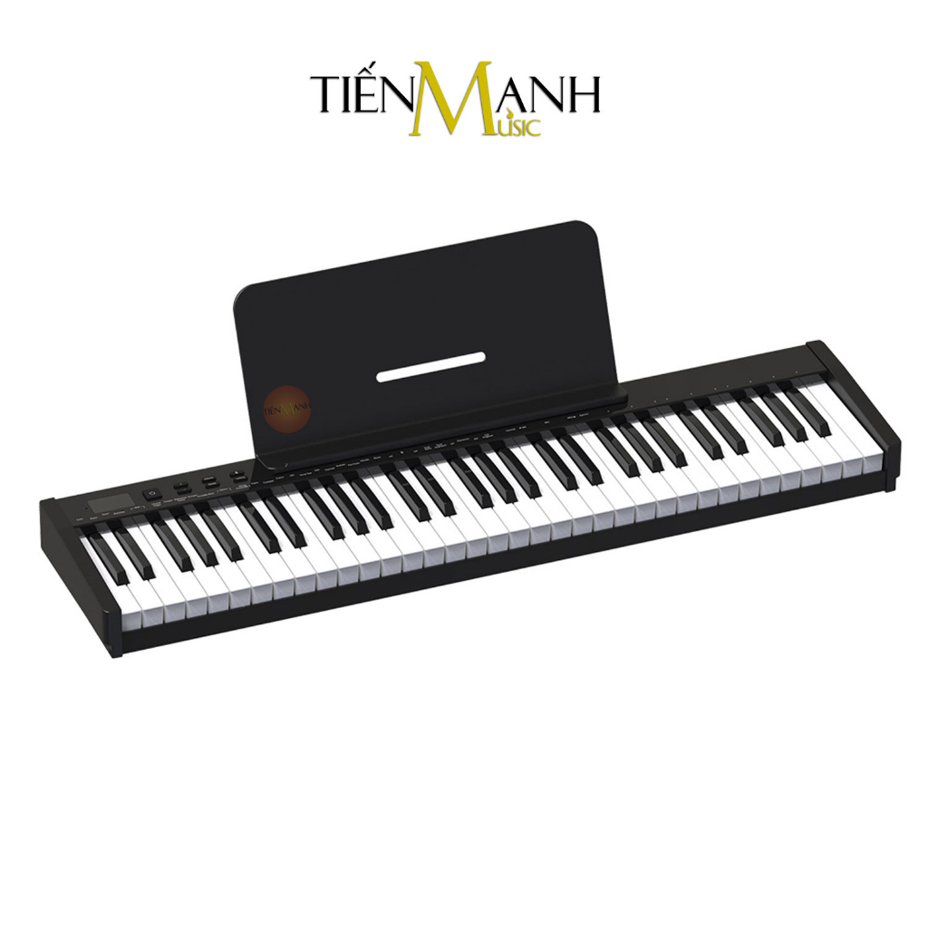 [Mẫu Mới, Cao Cấp] Đàn Piano Điện Konix PH61S - 61 Phím Nặng Cảm Ứng Lực Có 2 Loa Lớn Và Midi Keyboard