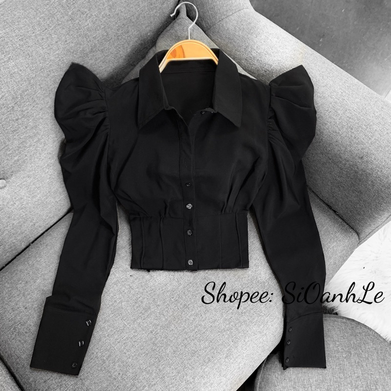 Áo sơ mi tay phồng A357