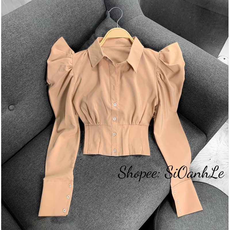 Áo sơ mi tay phồng A357