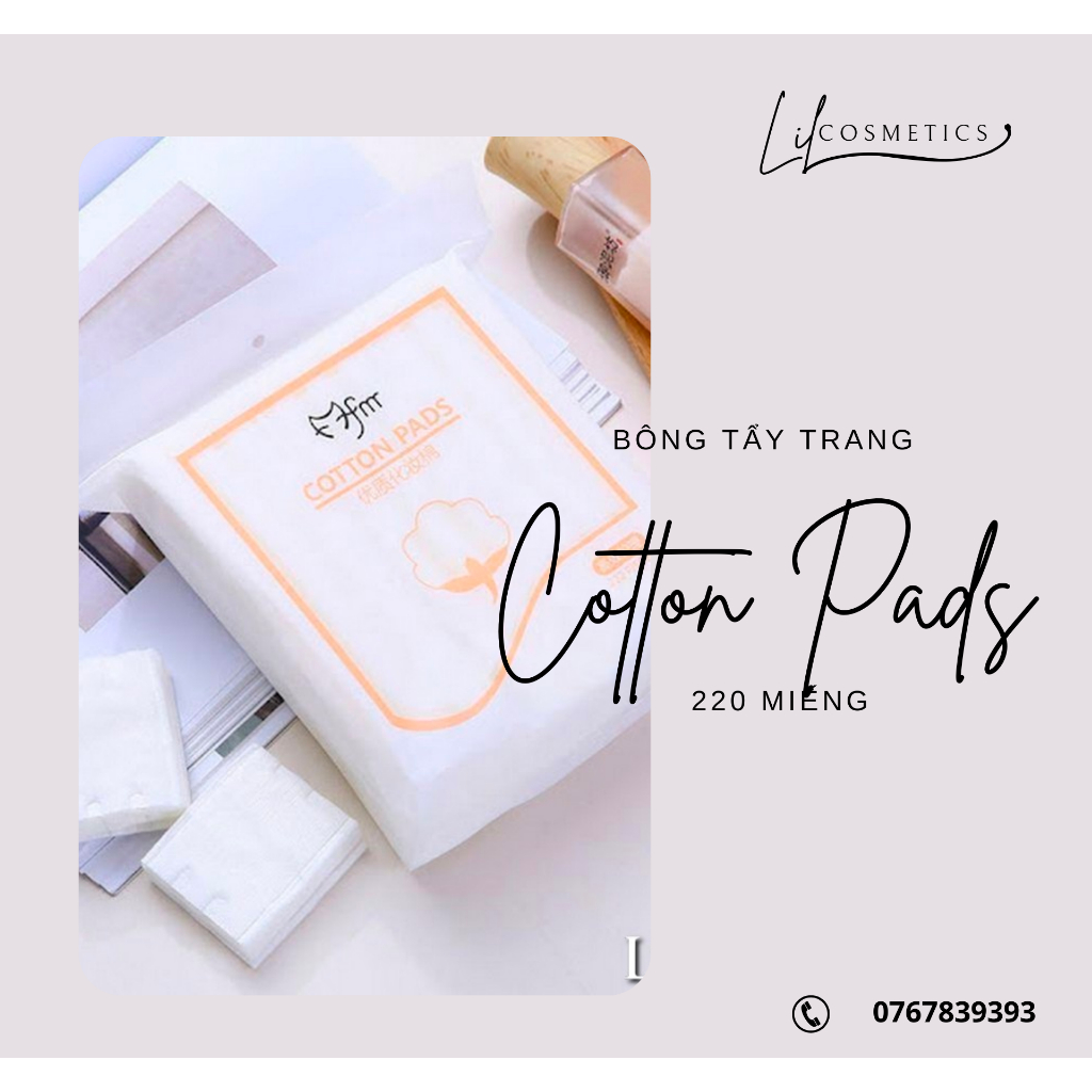 Bông Tẩy Trang Pháp Le Soin De Toute La Famille