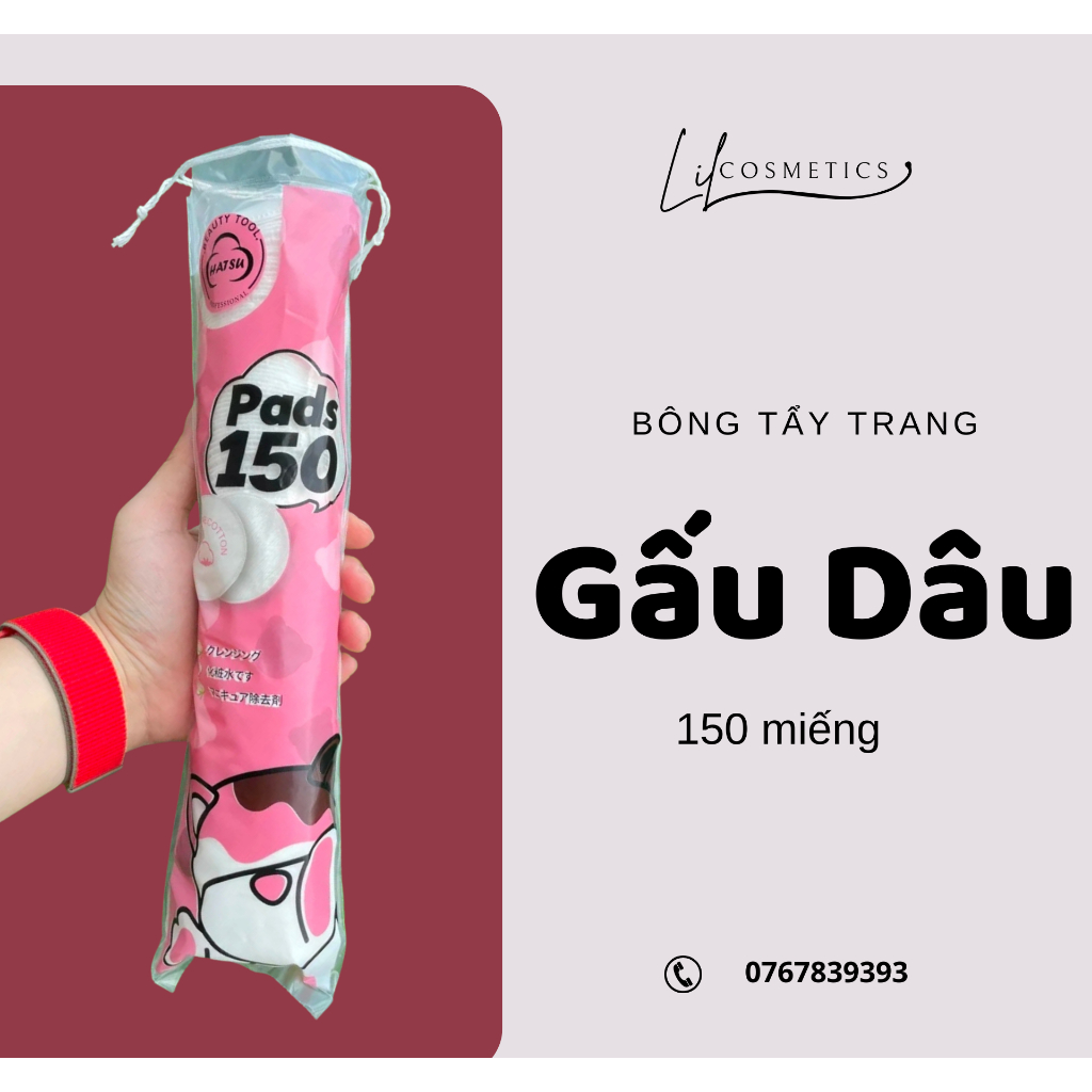 Bông Tẩy Trang Pháp Le Soin De Toute La Famille