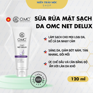 Sữa rửa mặt OMC 150g sạch sâu cân bằng PH cho mọi loại da đặc biệt là da nhạy cảm và dầu mụn 120ml