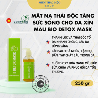 Mặt nạ thải độc thành phần tự nhiên, an toàn, dịu nhẹ, chống lão hóa Bio Detox Mask Geneworld