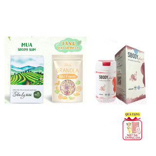 Giảm Cân Nấm Sbody slim Dạng Viên Tặng Quà