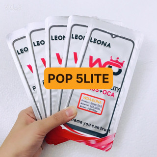 Kính ép màn hình có keo techno pop 5 lite