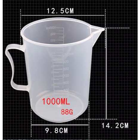 Ca đong chia vạch đo lường  UNI