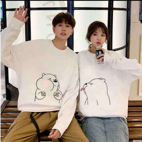 Áo sweater đôi 🎁 FREESHIP 🎁 áo đôi mùa đông - áo đôi nam nữ mùa đông có đủ size