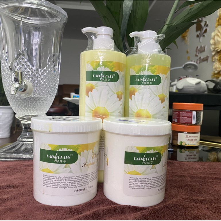 Kem Massage Da Mặt, Tẩy Da Chết, Sữa Rửa Mặt, Nước Hoa Hồng Hoa Cúc