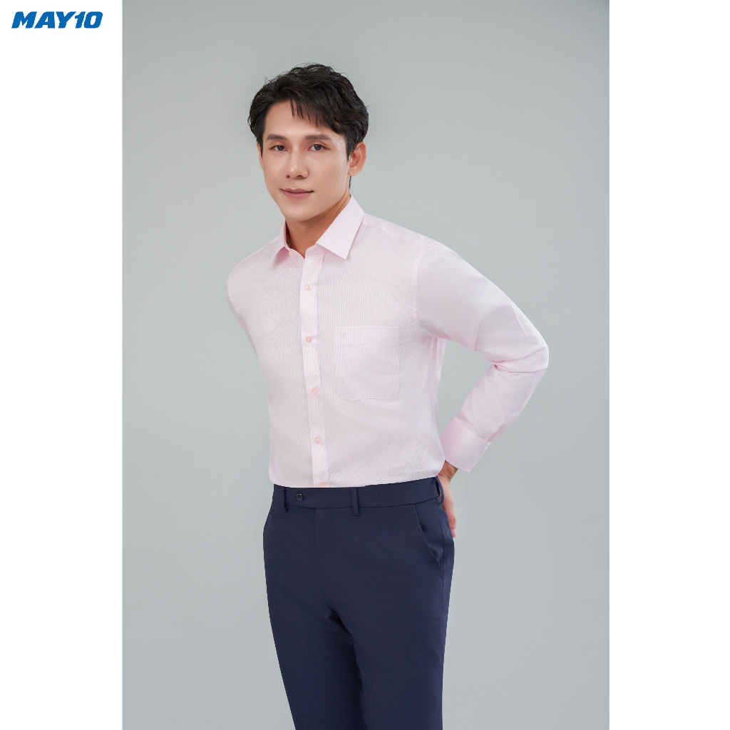 Sơ mi nam dài tay May10 form Regular mã 010121242LT MD471