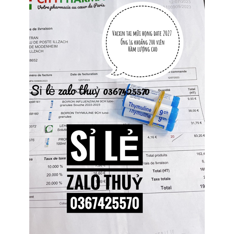 Tăng đề kháng hô hấp - Tai Mũi Họng - Boiron Pháp