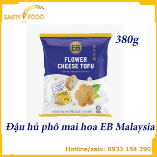 [Samy Food] Đậu Hũ Cá Phô Mai Hình Bông Hoa EB Malaysia 380g