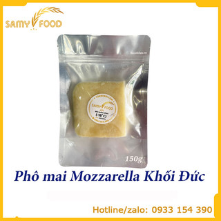 [Samy Food] PHÔ MAI NGUYÊN KHỐI MOZZARELLA 150GR
