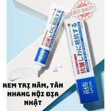 Kem trị tàn nhang và nám trắng da nhật bản