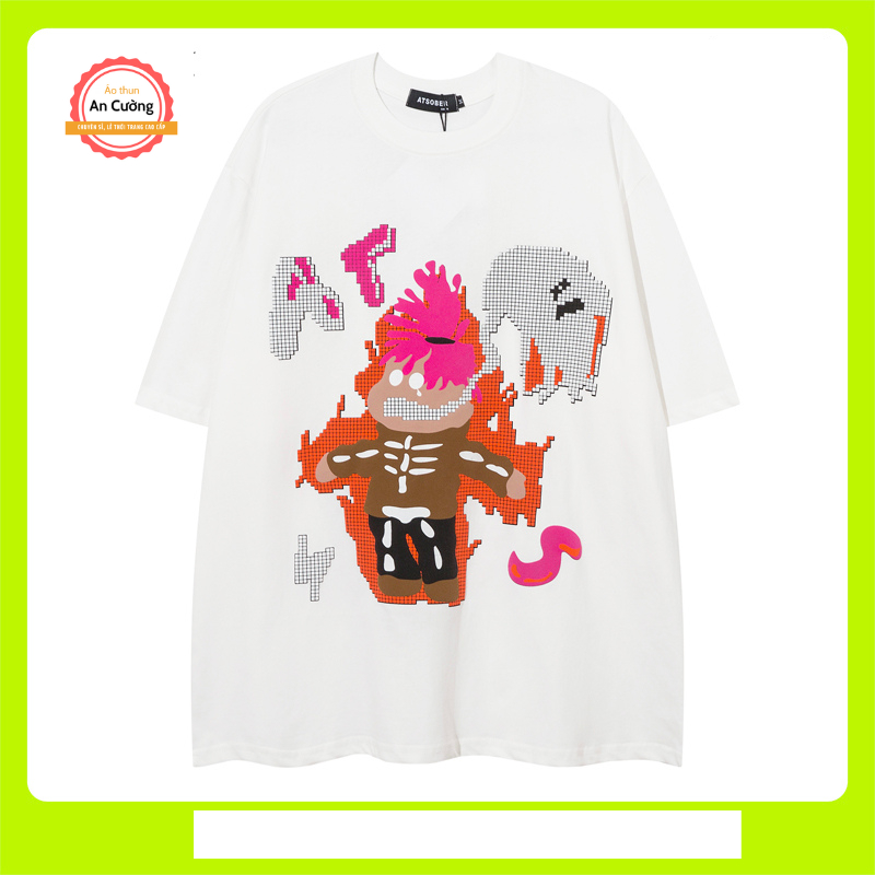 Áo thun nam, áo phông nam tay ngắn cổ tròn chất cotton dày dặn thoáng mát ATN008 - Áo thun An Cường