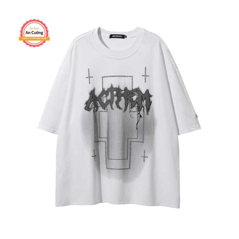 Áo thun nam, áo phông nam tay ngắn cổ tròn chất cotton dày dặn thoáng mát ATN008 - Áo thun An Cường