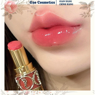 Son dưỡng YSL Rouge Volupte Shine màu 103 Hồng Đào, Son Ysl 103