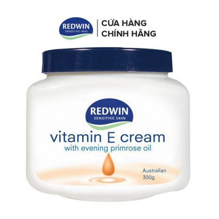 Kem dưỡng da toàn thân REDWIN Vitamin E Cream cấp ẩm cho da hộp 300g