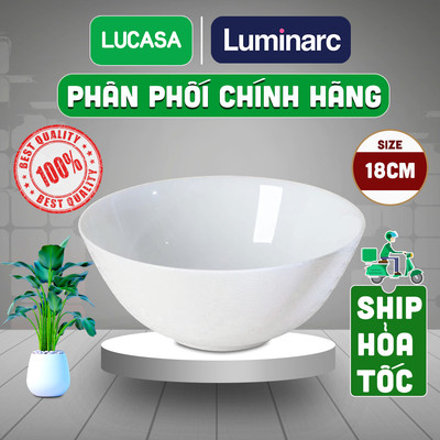 Tô Thủy Tinh Cường Lực Luminarc Diwali Shells 18cm - L1656 | Phân Phối Chính Hãng