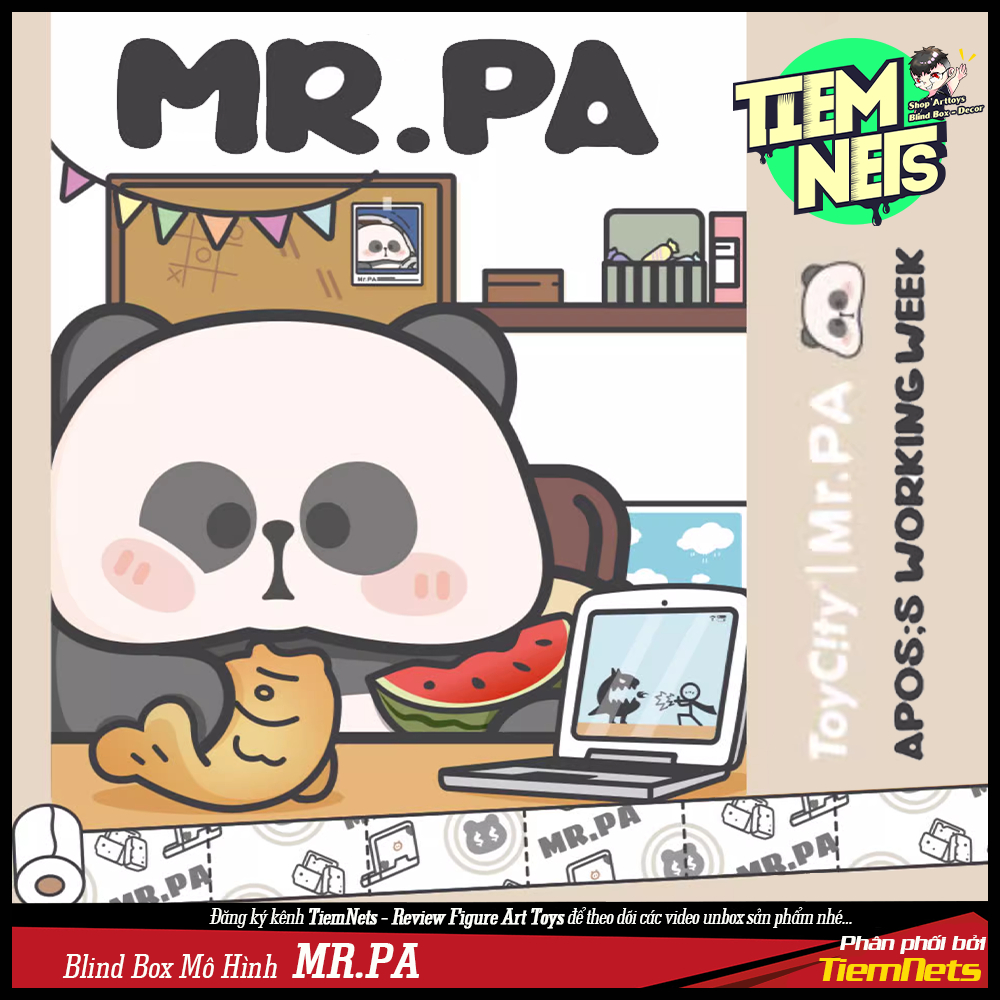 BỘ MÔ HÌNH BLIND BOX MR.PA - 7 NGÀY LÀM VIỆC