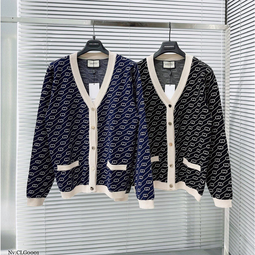 Áo Khoác NAM NỮ Cardigan G.X Dáng Rộng Cổ Chữ V Thiết Kế Mới Giữ Ấm Cao Cấp.