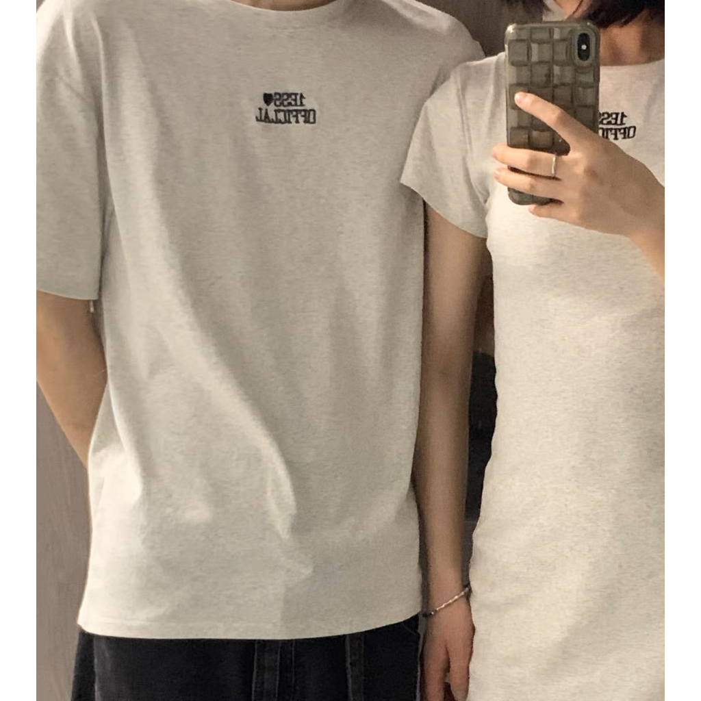 Set đôi 1ESS<3 𝐋𝐎𝐕𝐄 𝐅𝐎𝐑𝐄𝐕𝐄𝐑 𝐒𝐄𝐓 MÀU TIÊU XÁM - áo dáng xuông và váy body ôm eo